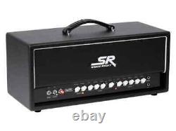 Monoprice SB20 50-Watt All Tube 2-channel Guitar Amp Head with Reverb, Overdrive