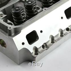 Mopar Chrysler BB 383 440 265cc 74cc Hydr-FT Complete Aluminum Cylinder Heads