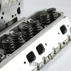 Mopar Chrysler BB 383 440 265cc 74cc Hydr-FT Complete Aluminum Cylinder Heads