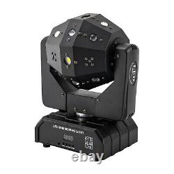 Moving Head Light LED RGBW DJ Disco Bar Club Stage Lighting Effect Beam Lamp DMX