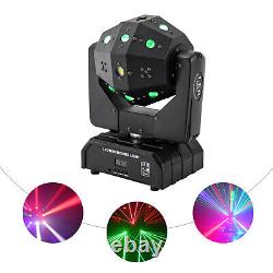 Moving Head Light LED RGBW DJ Disco Bar Club Stage Lighting Effect Beam Lamp DMX