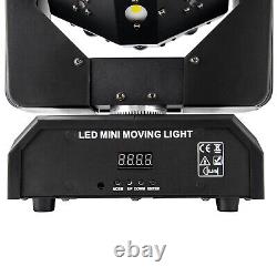 Moving Head Light LED RGBW DJ Disco Bar Club Stage Lighting Effect Beam Lamp DMX