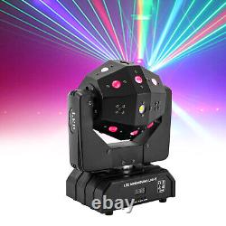 Moving Head Light LED RGBW DJ Disco Bar Club Stage Lighting Effect Beam Lamp DMX