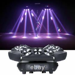 Moving Head Stage Lights Beam RGB DJ 9 LED Spot Lighting DMX Disco Home Party