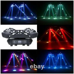 Moving Head Stage Lights Beam RGB DJ 9 LED Spot Lighting DMX Disco Home Party