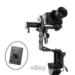 Movo MGB-5 Aluminum Motorized 360° Pan / Tilt Gimbal Head for Tripods or Jibs