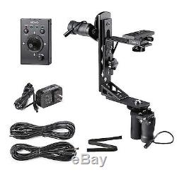 Movo MGB-5 Aluminum Motorized 360° Pan / Tilt Gimbal Head for Tripods or Jibs