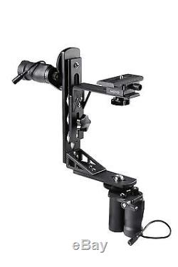 Movo MGB-5 Aluminum Motorized 360° Pan / Tilt Gimbal Head for Tripods or Jibs