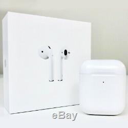 NEU APPLE AirPods 2 Generation Bluetooth In-Ear Headsets mit Ladecase Weiß