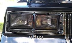 NEW 1981-86 Oldsmobile Cutlass Supreme Brougham Chrome Head light Bezel Set