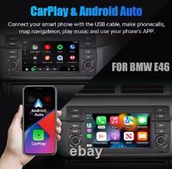 NEW BMW E46 CarPlay Android Auto Head Unit Radio Stereo Bluetooth 330 320 325