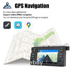 NEW BMW E46 Wireless CarPlay Android Auto Head Unit Radio Stereo Bluetooth + CAM