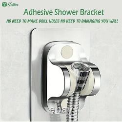 NEW Bath High Pressure Shower Head 3 Mode Chrome Handset Head Water Saving UK