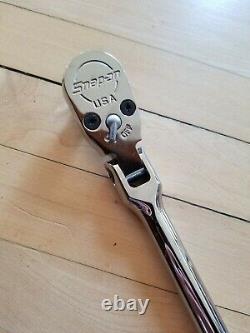 NEW & Discontinued Snap On SHLFD80A 1/2 Green Handle Flex Head Ratchet