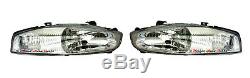 NEW HEAD LIGHT LAMP for MITSUBISHI LANCER MIRAGE CE COUPE 2DR 1998 2003 PAIR