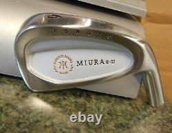 NEW Miura Golf PP-9003 Straight neck Iron heads 6-PW Cavity Backs Japan