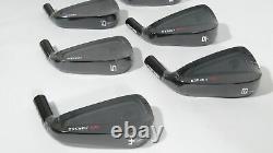 -NEW- New Level Golf 1126 Satin Black Forged Irons Iron Set (4-PW) HEADS