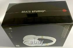 NIP Beats by Dr. Dre Studio 3 Wireless Bluetooth Head Phones (White) Authentic