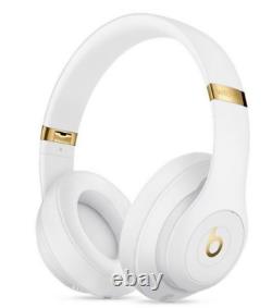 NIP Beats by Dr. Dre Studio 3 Wireless Bluetooth Head Phones (White) Authentic