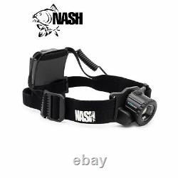 Nash Moonshine Mega Lite Carp Fishing Camping Headlamp Headtorch NEW Model