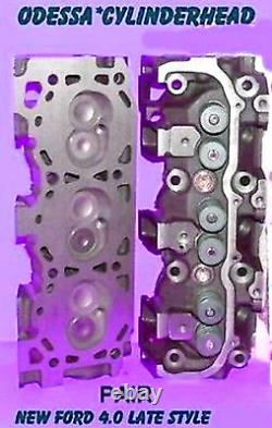 New 2 Fit Ford Mazda Ranger Bronco 4.0 Ohv Late Cylinder Heads Complete No Core
