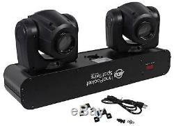 New American DJ ADJ Inno Pocket Spot Twins Dual LED Moving Head Yoke Lights