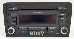 New Genuine Audi A3 8p Mk2 Concert Ii+ CD Radio Stereo Head Unit + Code