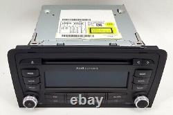 New Genuine Audi A3 8p Mk2 Concert Ii+ CD Radio Stereo Head Unit + Code