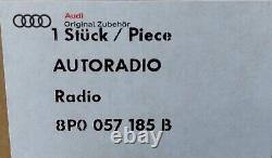 New Genuine Audi A3 8p Mk2 Concert Ii+ CD Radio Stereo Head Unit + Code