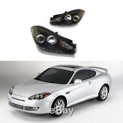 New Genuine OEM Head Light Lamp (LH&RH) set For 2007-2008 Hyundai Tiburon Coupe
