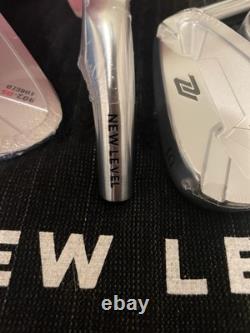 New Level Golf 4-PW 902 OS Iron Heads Only Brand New In Wrappers