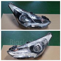 New OEM LED Position Projection Head light Lamp Set for Hyundai Veloster 12 14