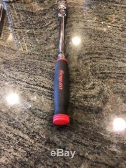 New Snap-On 3/8 dr Flex Head soft grip handle Ratchet, FHLF80A