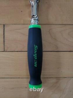 New Snap On FHF80A 3/8 GREEN Soft Grip Flex Head Ratchet FREE PRIORITY