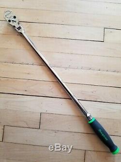 New Snap On SHLF80A 1/2 GREEN Flex Head Soft Grip Ratchet FREE PRIORITY