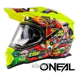 O'NEAL Sierra Crank V. 23 Motorcycle Motocross Enduro Helmet Full Face L 59-60cm