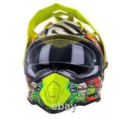 O'NEAL Sierra Crank V. 23 Motorcycle Motocross Enduro Helmet Full Face L 59-60cm