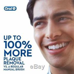 Oral-B Genius 9000 CrossAction Electric 6 Modes Toothbrush with 4 Heads Black