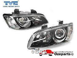 Pair LH+RH Head Light Lamp Projector For Holden Commodore VE S2 SSV Calais 1013