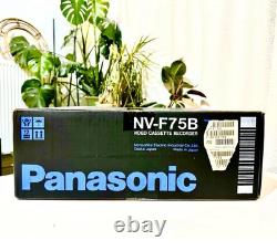 Panasonic NV-F75B Super 4Head VHS Player Recorder HDMI Final Clearance Brand New