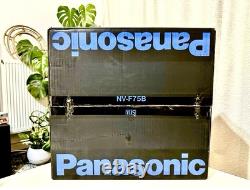 Panasonic NV-F75B Super 4Head VHS Player Recorder HDMI Final Clearance Brand New