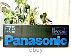 Panasonic NV-F75B Super 4Head VHS Player Recorder HDMI Final Clearance Brand New