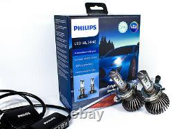Philips H4 LED X-treme Ultinon Gen2 (9003) Car Headlight Bulbs 6000K +250% + CAN