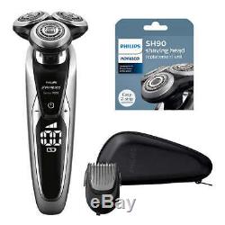 Philips Norelco 9900 PRO Shaver 9000 Series Extra Head Plus Beard Trimmer Styler