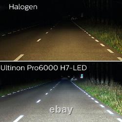 Philips Ultinon Pro6000 H7 LED Bis zu 230% helleres Licht mit Straßenzulassung