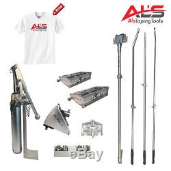 Platinum Finishing Set of Automatic Drywall Taping Tools with 3 Angle Head