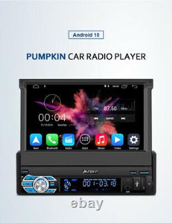 Pumpkin Single 1 Din 7Android 10.0 Car Radio Stereo Head Unit GPS Navi USB DAB+