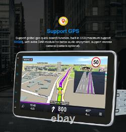 Pumpkin Single DIN 10.1 Android 10.0 Car Stereo GPS Sat Nav DAB+ WiFi Head Unit