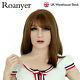 Roanyer Realistic Silicone Caucasian Female Head Mask Collar Crossdresser For Dq