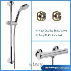 Round Thermostatic Round or Square Head Showers